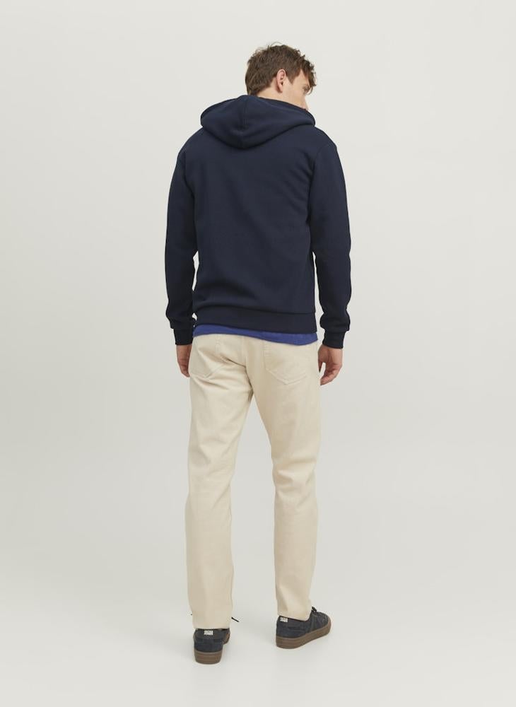 JACK & JONES Casual Logo Zip Hoodie - Image 2